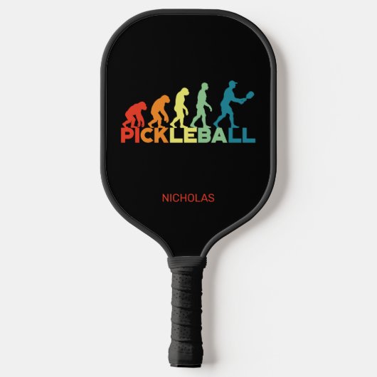 Pickleball-Evolution-Individuelle Name Pickleball Schläger (Rückseite)