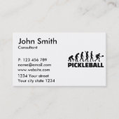 Pickleball-Evolution Visitenkarte (Vorderseite)
