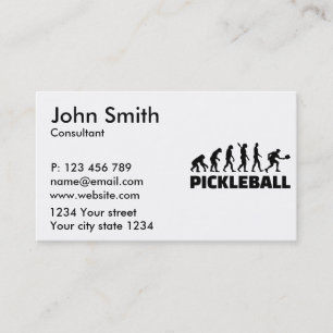 Pickleball-Evolution Visitenkarte
