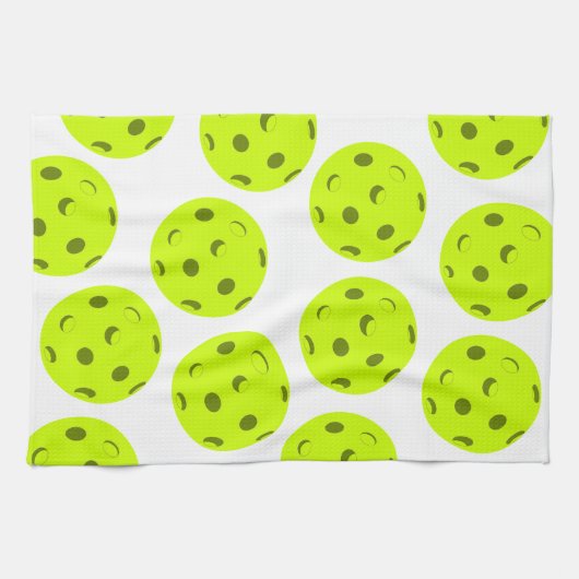 Pickleball Explosion Küche oder Sport Handtuch (Horizontal)