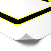 Pickleball Fanatic Poster (Ecke)