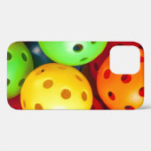 Pickleball farbenfroh Case-Mate iPhone hülle (Rückseite (Horizontal))