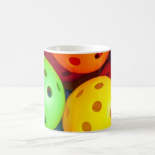 Pickleball farbenfroh kaffeetasse (Mittel)