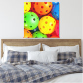Pickleball farbenfroh leinwanddruck (Insitu (Schlafzimmer))