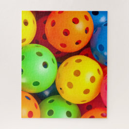 Pickleball farbenfroh puzzle