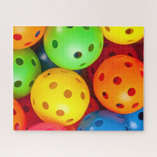 Pickleball farbenfroh puzzle (Horizontal)
