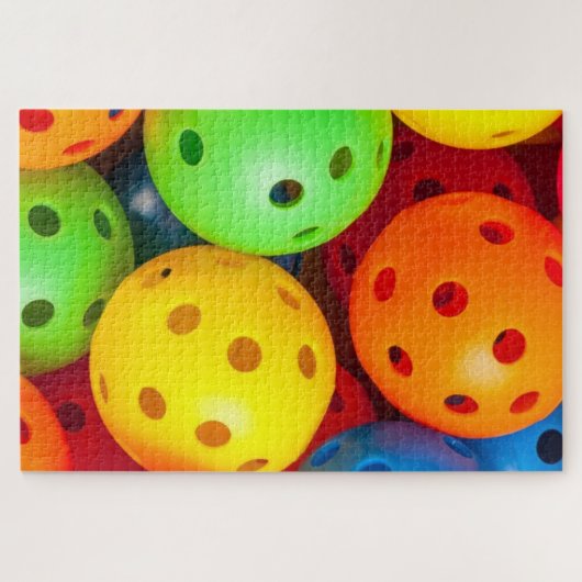 Pickleball farbenfroh puzzle (Horizontal)