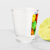 Pickleball farbenfroh schnapsglas (Links)