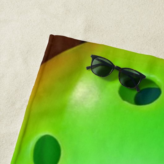 Pickleball farbenfroh strandtuch (Beispiel)