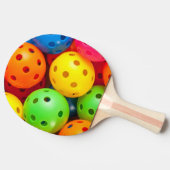 Pickleball farbenfroh tischtennis schläger (Seitenansicht)