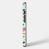 Pickleball! Farbiges Monogramm-Anfangsmuster Case-Mate iPhone Hülle (Rückseite / Links)