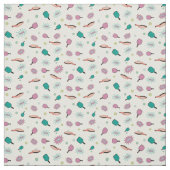 Pickleball! Farbliches Muster Stoff (Muster)