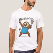 Pickleball Faultier T- Pickleball Ihr Alle T-Shirt (Vorderseite)