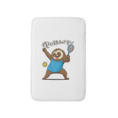 Pickleball Faultier T- Pickleball Ihr Badematte (Vorderseite Vertikal)