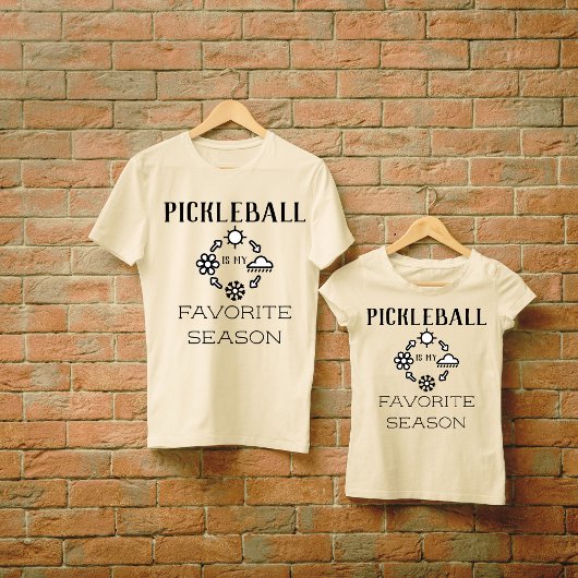 Pickleball Favorite Season Funny Pickleball T-Shirt