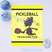 Pickleball Fearless Fun Flyer (Einzeln)