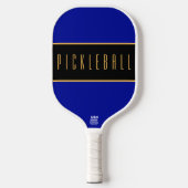 PICKLEBALL Fett Raffinierte schwarze Streifen der Pickleball Schläger (Vorderseite)