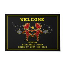 Pickleball-Fieber auf eigene Gefahr eintreten