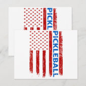 Pickleball Flag - Paddleball Pickleball Am (Vorne/Hinten)
