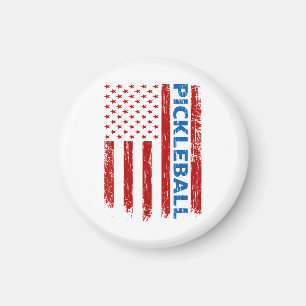 Pickleball-Flagge - Paddleball Pickleball spielen Magnet