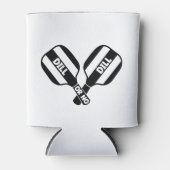 Pickleball Foam Can Cooler Holder für lustiges Ges Dosenkühler (Vorderseite)