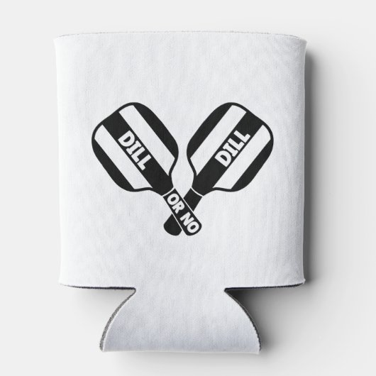 Pickleball Foam Can Cooler Holder für lustiges Ges Dosenkühler (Rückseite)