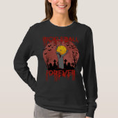 Pickleball Forever zu Halloween T-Shirt (Vorderseite)