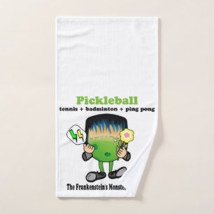 Pickleball - Frankensteins Monster des Sports Handtuch