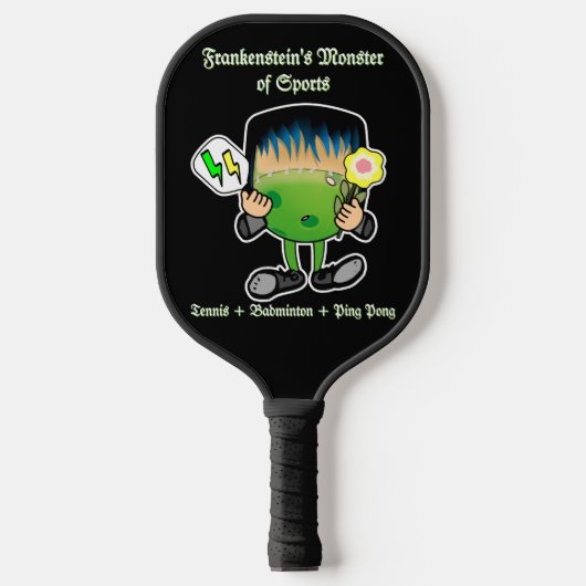 Pickleball - Frankensteins Monster des Sports Pickleball Schläger (Vorderseite)