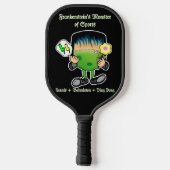 Pickleball - Frankensteins Monster des Sports Pickleball Schläger (Rückseite)