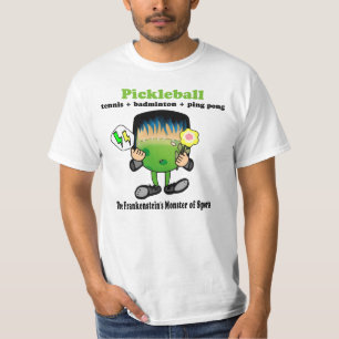 Pickleball - Frankensteins Monster des Sports T-Shirt