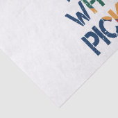 Pickleball Frauen Regenbogen Seidenpapier (Detail)