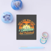 Pickleball Frauen Sonnenschein Flyer (Einzeln)