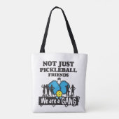 Pickleball Friends Tasche (Rückseite)