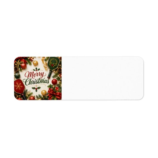 Pickleball Frohe Weihnachten (Vorne)