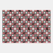  Pickleball 🎄 Frohe Weihnachten  Geschenkpapier Set (Vorderseite)