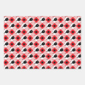 😍 Pickleball 🎄 frohe Weihnachten Geschenkpapier Set (Vorderseite 3)