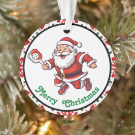 Pickleball Frohe Weihnachten Ornament