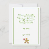 Pickleball 🎄 Frohe Weihnachten, Sondertext (Rückseite)