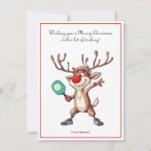 Pickleball 🎄 Frohe Weihnachten, Sondertext (Vorderseite)