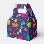 Pickleball 🎄 Frohe Weihnachten, Sondertext Geschenkschachtel (Rückseite)