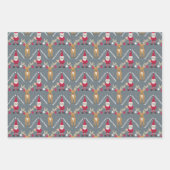  Pickleball 🎄 frohe Weihnachtsfeier  Geschenkpapier Set (Vorderseite 3)