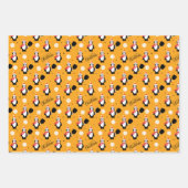  Pickleball 🎄 frohe Weihnachtsfeier  Geschenkpapier Set (Vorderseite 2)