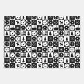  Pickleball 🎄 frohe Weihnachtswrapping Paper Shee Geschenkpapier Set (Vorderseite)