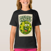 Pickleball Fun Graphic T - Shirt (Vorderseite)