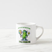 Pickleball Funny Coffee Mug Drinkware Kitchen Espressotasse (Rechts)