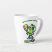 Pickleball Funny Coffee Mug Drinkware Kitchen Milchtasse (Rechte Ecke)