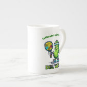 Pickleball Funny Coffee Mug Drinkware Kitchen Porzellantasse (Vorderseite Rechts)
