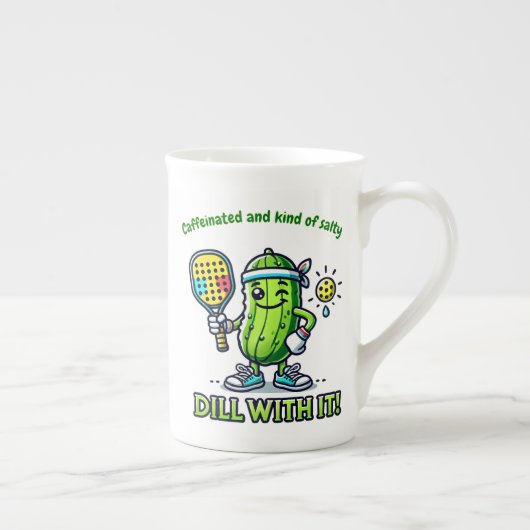 Pickleball Funny Coffee Mug Drinkware Kitchen Porzellantasse (Rechts)