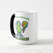 Pickleball Funny Coffee Mug Drinkware Kitchen Verwandlungstasse (Vorderseite Links)